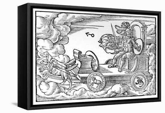 Mars, Roman God of War, 1569-null-Framed Stretched Canvas