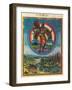 Mars, Roman God of War-Science Source-Framed Giclee Print