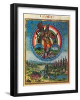 Mars, Roman God of War-Science Source-Framed Giclee Print