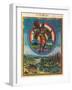 Mars, Roman God of War-Science Source-Framed Giclee Print