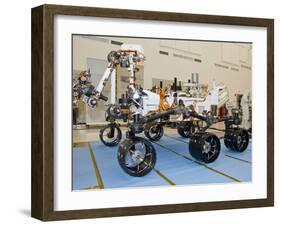 Mars Science Laboratory Rover, Curiosity-Stocktrek Images-Framed Photographic Print
