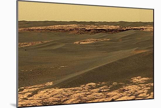 Mars Surface, Opportunity Rover Image-Jpl-caltech-Mounted Photographic Print