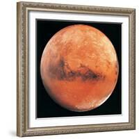 Mars, the Schiaparelli Hemisphere-Digital Vision.-Framed Photographic Print