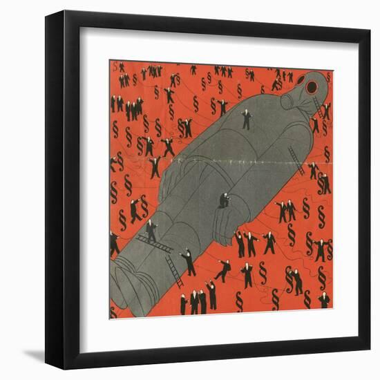 Mars Tied Down-Erich Schilling-Framed Art Print