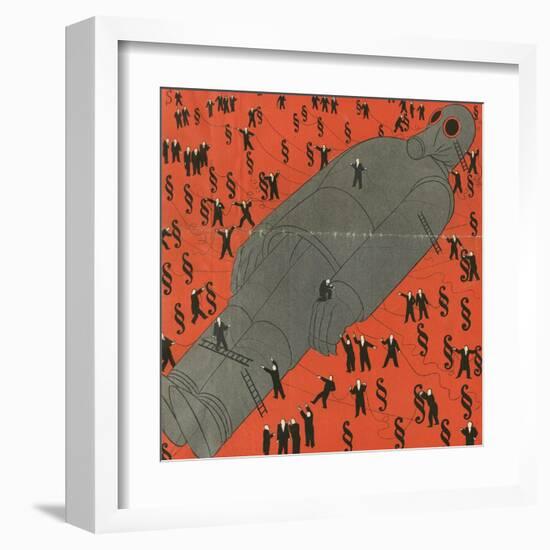 Mars Tied Down-Erich Schilling-Framed Art Print