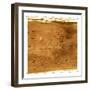 Mars Topographical Map, Satellite Image-Detlev Van Ravenswaay-Framed Premium Photographic Print
