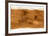 Mars Topographical Map, Satellite Image-Detlev Van Ravenswaay-Framed Photographic Print