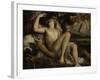 Mars, Venus and Cupid, Ca 1530-Titian (Tiziano Vecelli)-Framed Giclee Print