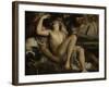 Mars, Venus and Cupid, Ca 1530-Titian (Tiziano Vecelli)-Framed Giclee Print
