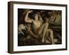 Mars, Venus and Cupid, Ca 1530-Titian (Tiziano Vecelli)-Framed Giclee Print