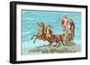 Mars with Chariot-Found Image Press-Framed Premium Giclee Print