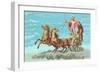 Mars with Chariot-Found Image Press-Framed Premium Giclee Print