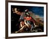 Mars with Cupid, 1649-Guercino (Giovanni Francesco Barbieri)-Framed Giclee Print