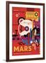 Mars-Vintage Reproduction-Framed Art Print