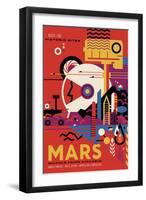 Mars-Vintage Reproduction-Framed Giclee Print