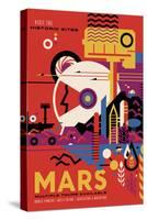 Mars-Vintage Reproduction-Stretched Canvas