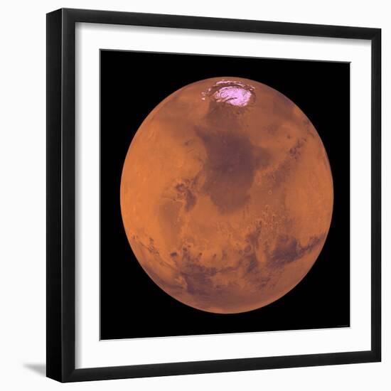 Mars-Stocktrek Images-Framed Photographic Print