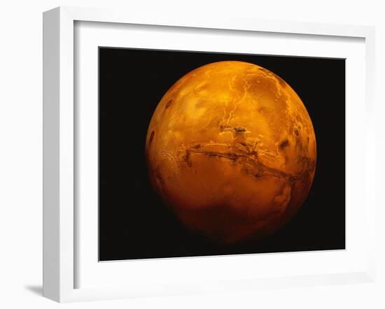 Mars-Stocktrek Images-Framed Photographic Print