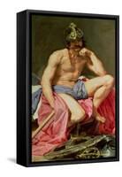 Mars-Diego Velazquez-Framed Stretched Canvas