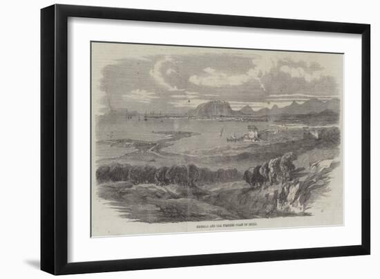 Marsala and the Western Coast of Sicily-null-Framed Giclee Print