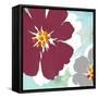 Marsala Blossom I-Margaret Ferry-Framed Stretched Canvas