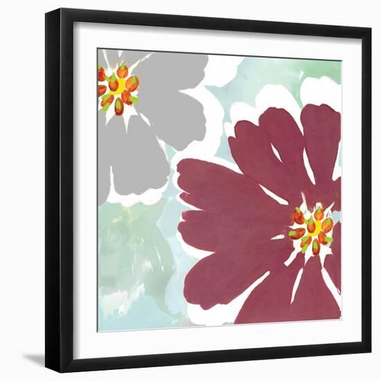 Marsala Blossom II-Margaret Ferry-Framed Art Print