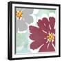 Marsala Blossom II-Margaret Ferry-Framed Art Print