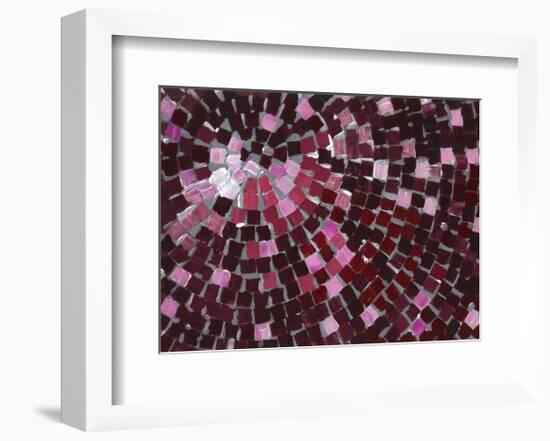 Marsala Radial-Stacey Wolf-Framed Art Print