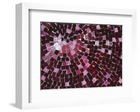 Marsala Radial-Stacey Wolf-Framed Art Print