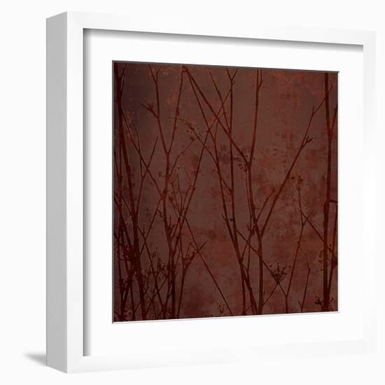 Marsala Tree II-Mali Nave-Framed Giclee Print