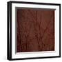 Marsala Tree II-Mali Nave-Framed Giclee Print