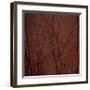 Marsala Tree II-Mali Nave-Framed Giclee Print