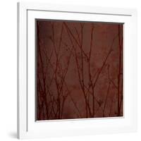 Marsala Tree II-Mali Nave-Framed Giclee Print