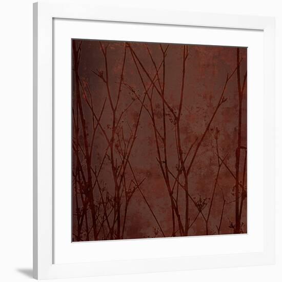 Marsala Tree II-Mali Nave-Framed Giclee Print