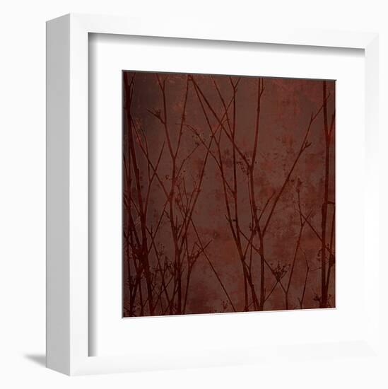 Marsala Tree II-Mali Nave-Framed Art Print