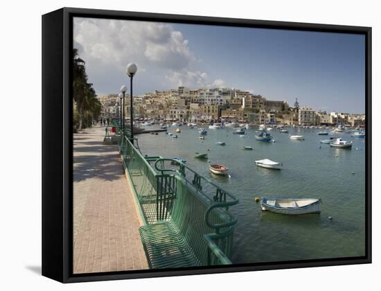 Marsaskala, Malta, Mediterranean, Europe-Nick Servian-Framed Stretched Canvas