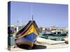 Marsaxlokk Harbour, Malta-Peter Thompson-Stretched Canvas