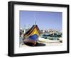 Marsaxlokk Harbour, Malta-Peter Thompson-Framed Photographic Print