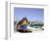 Marsaxlokk Harbour, Malta-Peter Thompson-Framed Photographic Print