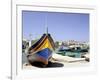 Marsaxlokk Harbour, Malta-Peter Thompson-Framed Photographic Print