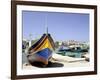 Marsaxlokk Harbour, Malta-Peter Thompson-Framed Photographic Print