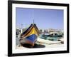 Marsaxlokk Harbour, Malta-Peter Thompson-Framed Photographic Print