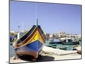 Marsaxlokk Harbour, Malta-Peter Thompson-Mounted Photographic Print
