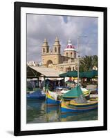 Marsaxlokk, Malta, Mediterranean, Europe-Hans Peter Merten-Framed Photographic Print