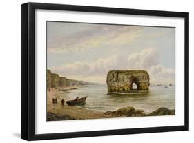 Marsden Rock, C.1880-1900-Bernard Benedict Hemy-Framed Giclee Print