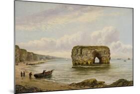 Marsden Rock, C.1880-1900-Bernard Benedict Hemy-Mounted Giclee Print