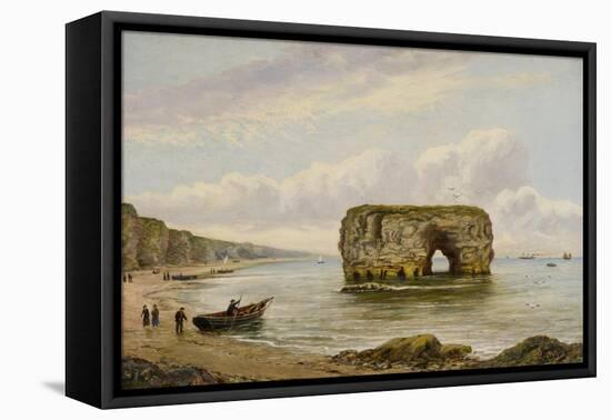 Marsden Rock, C.1880-1900-Bernard Benedict Hemy-Framed Stretched Canvas
