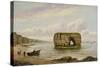 Marsden Rock, C.1880-1900-Bernard Benedict Hemy-Stretched Canvas