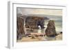 Marsden Rocks, Durham-null-Framed Art Print