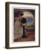 Marseille 1908-null-Framed Giclee Print